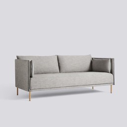 Hay Silhouette Sofa 2 Seater Mono - RUSKIN 33 OILED SOLID OAK--0