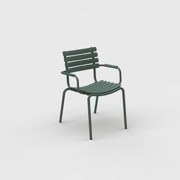 Houe Reclips Dining Chair - Olive green--2