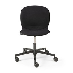 Ethnicraft RBM Noor Office Chair - Without Backrest - Black--0