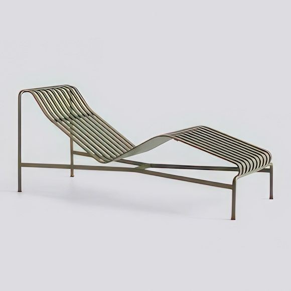 HAY PALISSADE CHAISE LONGUE - Olive--2