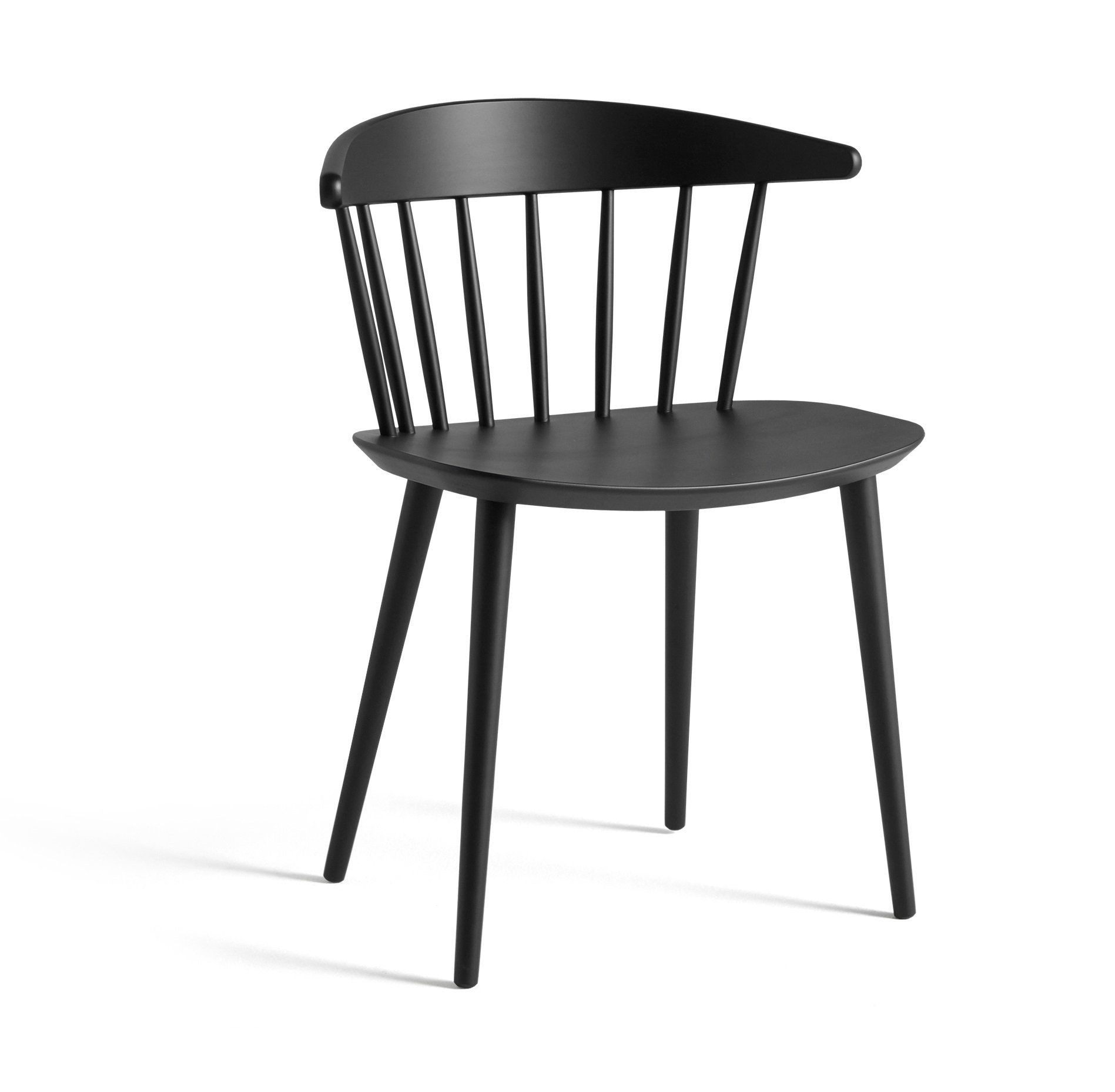 HAY J104 Chair Stuhl - Black Water-Based Lacquered Beech--1