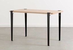 Tiptoe Noma Desk - Eco-Certified Wood - Graphite Black--0