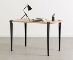 Tiptoe Noma Desk - Eco-Certified Wood - Graphite Black--1