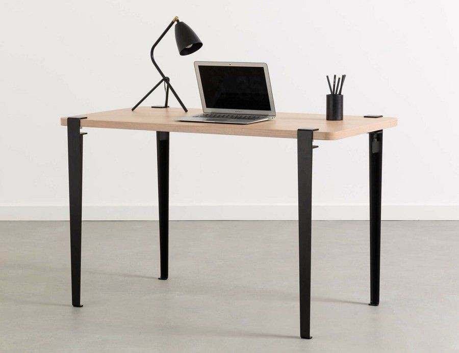Tiptoe Noma Desk - Eco-Certified Wood - Graphite Black--2