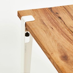 Tiptoe Noma Desk In Reclaimed Wood - Cloudy White --7