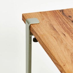 Tiptoe Duke Bench In Reclaimed Wood - Eucalyptus Grey--8
