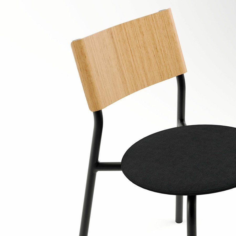Tiptoe SSD Soft Chair - Recycled Upholstery - Graphite Black--9