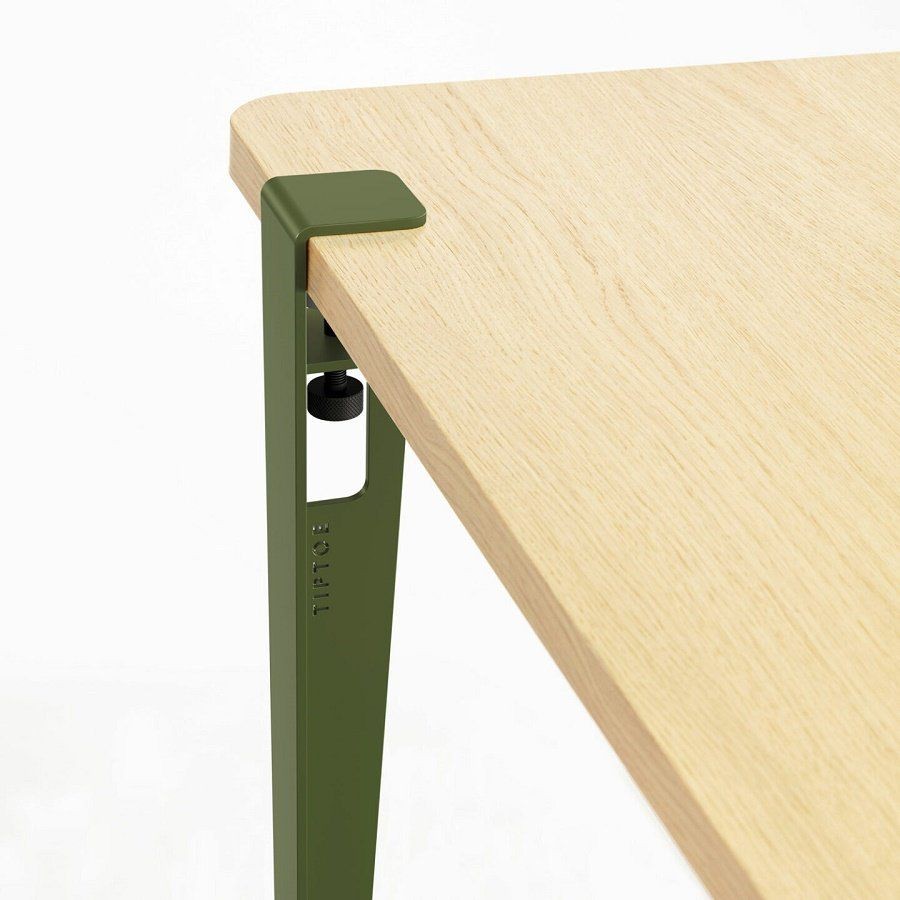 Tiptoe Noma Desk - Eco-Certified Wood - Rosemary Green--12