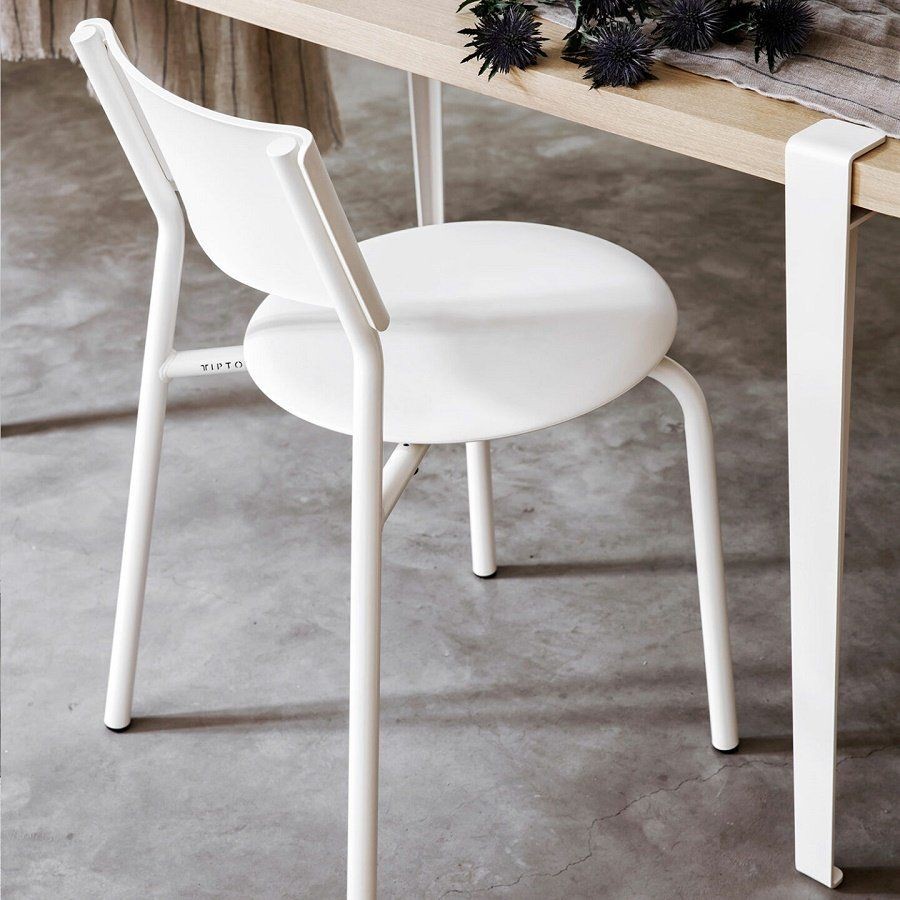 Tiptoe SSDr Chair - Recycled Plastic - Cloudy White --6