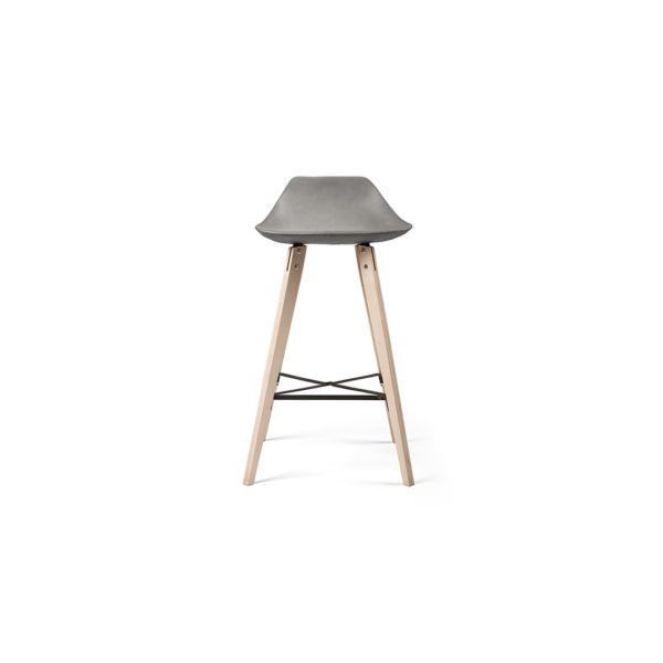Lyon Beton Hauteville Counter Chair With Plywood Feet--0