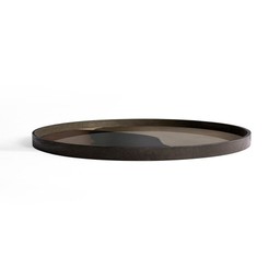 Ethnicraft Combined Dots Glass Tray - Graphite Combined--1