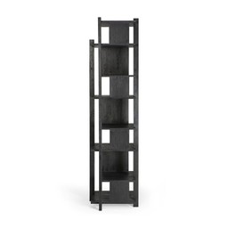 Ethnicraft Teak Abstract Black Column - Varnished - 49 x 54 x 203 cm--3