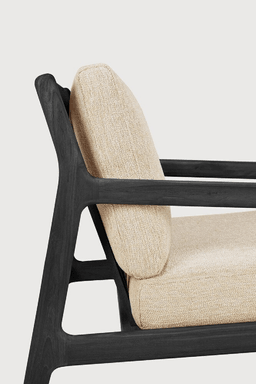 Ethnicraft Teak Jack Outdoor Lounge Chair - schwarz - Natural - 76 cm--44