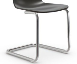 Vitra HAL RE CANTILEVER - Gleiterfarbe: weiss--11