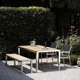 Jan Kurtz  Luxury Gartentisch mit Teakplatte--9