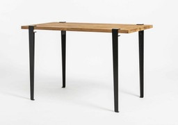 Tiptoe Noma Desk In Reclaimed Wood - Graphite Black--0