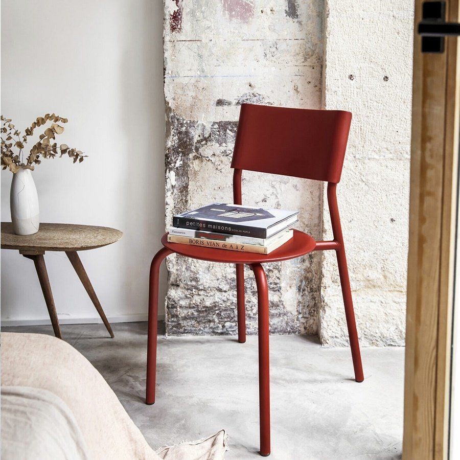 Tiptoe SSDr Chair - Recycled Plastic - Terracotta Red--25