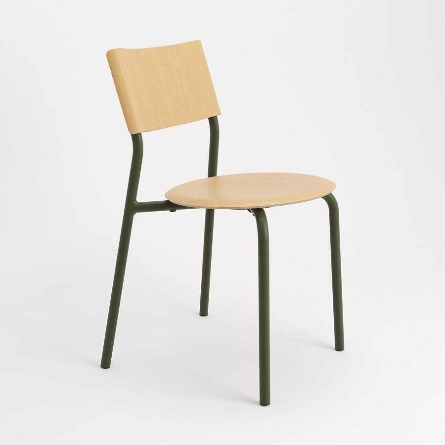 Tiptoe SSD Chair - Eco-Certified Wood - Ash-Rosemary Green --6