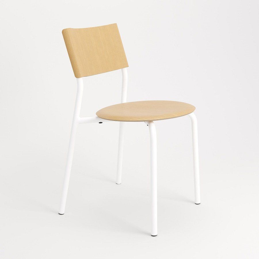 Tiptoe SSD Chair - Eco-Certified Wood - Ash-Cloudy White --4