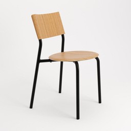 Tiptoe SSD Chair - Eco-Certified Wood - Oakwood-Graphite Black --10