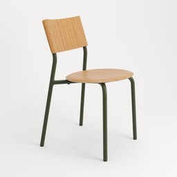 Tiptoe SSD Chair - Eco-Certified Wood - Oakwood-Rosemary Green--18