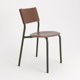 Tiptoe SSD Chair - Eco-Certified Wood - Walnut-Osemary Green--30