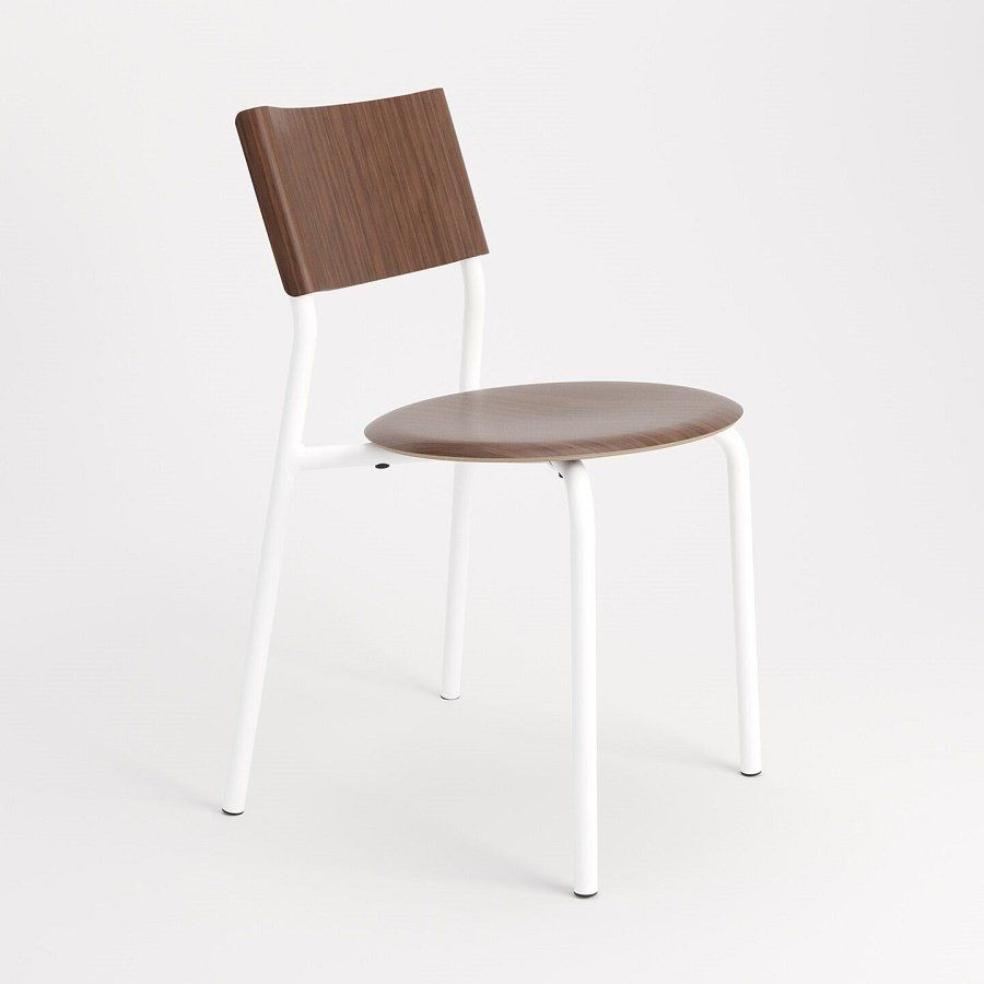 Tiptoe SSD Chair - Eco-Certified Wood - Walnut-Cloudy White--28