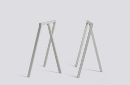 Hay Loop Stand Frame Tischböcke grau--4