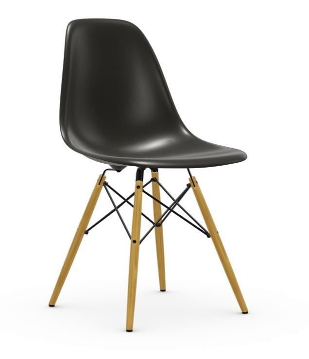 Vitra DSW Eames Plastic Side Chair - Ahorn hell-gelblich - schwarz--6