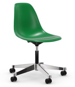 Vitra PSCC Eames Plastic Side Chair grün--7