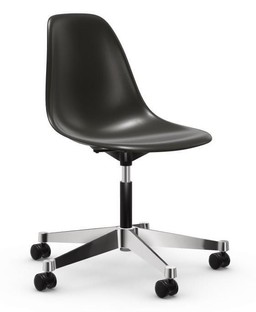 Vitra PSCC Eames Plastic Side Chair schwarz--1