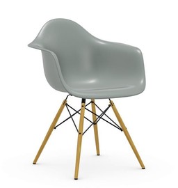 Vitra DAW Eames Plastic Armchair - Ahorn gelblich - hellgrau--10