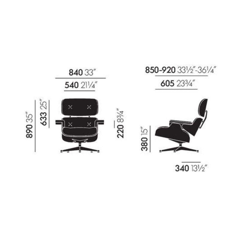 Vitra Lounge Chair - neue Masse--55