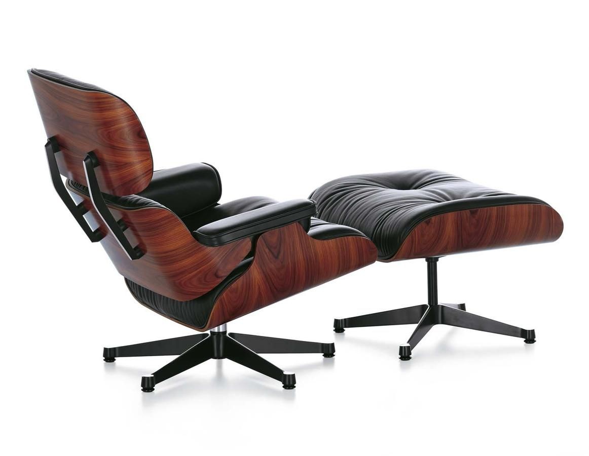 Vitra Lounge Chair & Ottoman - Santos Palisander--0